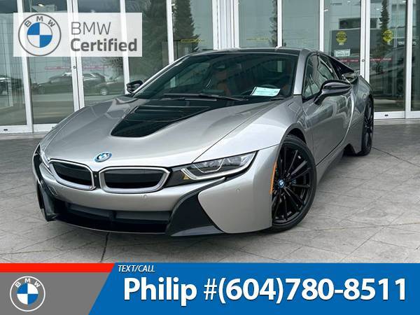 2019 BMW i8 Coupe Hybrid: Low Mileage! Warranty Remaining! Certified