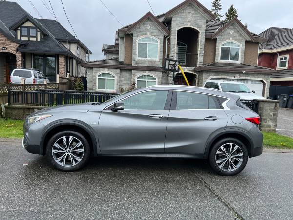 2018 Infiniti QX30 Turbo AWD, 63,000km for $0 Build Credit,