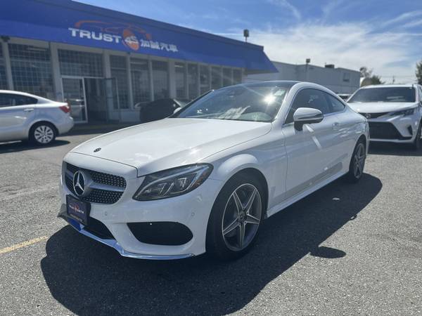 2018 Mercedes-Benz C300 COUPE AWD for $0 Build Credit, Poor