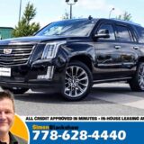 2020 Cadillac Escalade Platinum 4x4 SUV for $0 Build Credit,