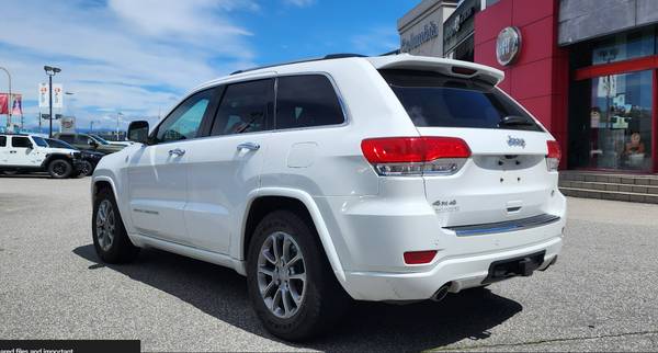 2016 Jeep Grand Cherokee Overland White with Low Mileage for