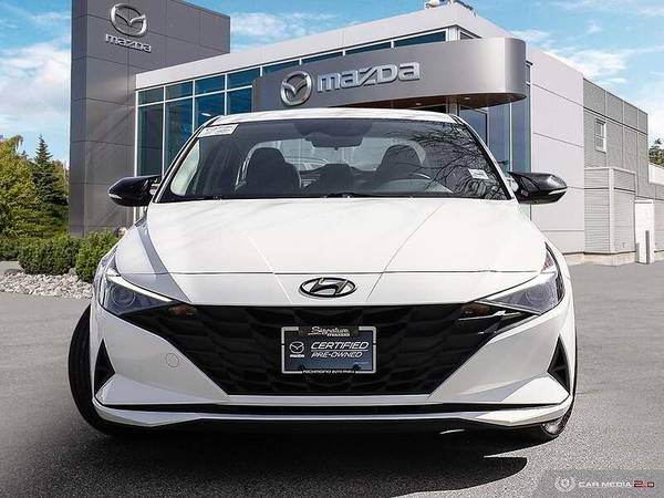 2021 Hyundai Elantra Hybrid Preferred for $0 Build Credit, Poor