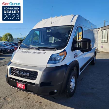 2021 Ram ProMaster Cargo Van 3500 High Roof Ext for