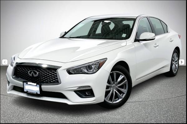 2022 INFINITI Q50 PURE AWD for $0 Build Credit, Poor