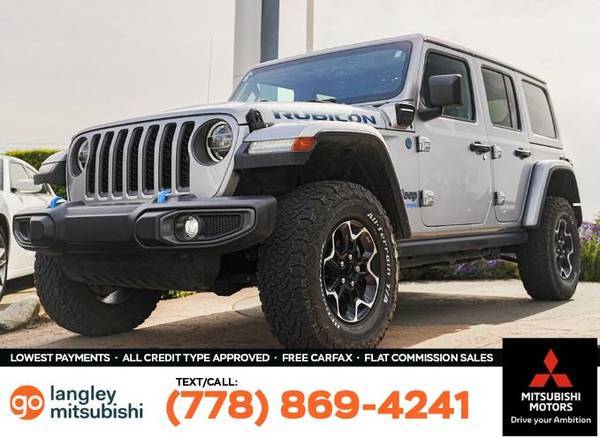 2021 Jeep Wrangler 4xe Unlimited Rubicon for $0 Build Credit,