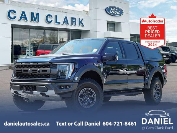 2022 Ford F150 Raptor 801A 37 Performance Pack Blue Interior