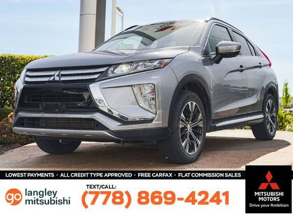 2018 Mitsubishi Eclipse Cross GT S-AWC for $0 Build Credit,