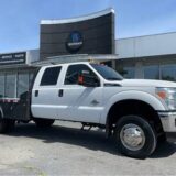 2015 Ford F-350 Diesel Dually Crewcab 4WD with Steel Flatdeck