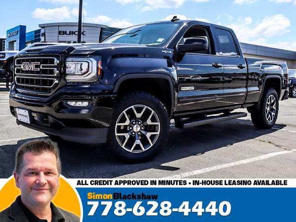 2018 GMC Sierra 1500 4x4 Double Cab 6.6 ft. box: