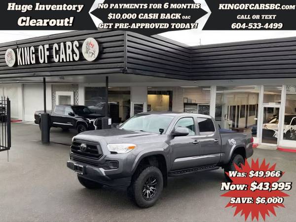 2021 Toyota TACOMA for $0 Build Credit, Poor Credit, Bad