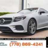 2018 Mercedes-Benz E-Class 4MATIC with Adaptive Cruise and Lane Keep