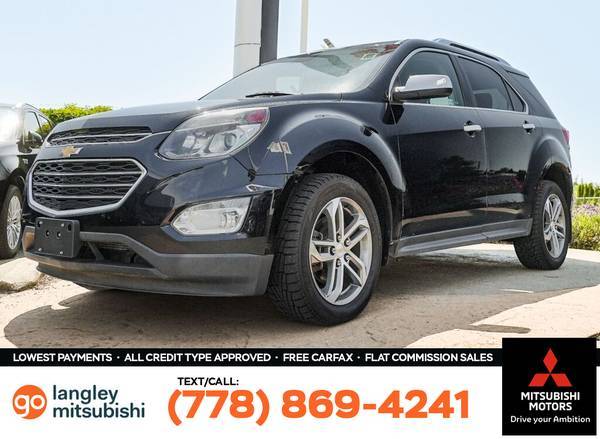 2017 Chevrolet Equinox Premier AWD 1LZ SUV: Local, No Accidents