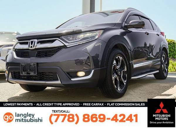 2019 Honda CR-V Touring AWD with Panoramic Roof, Adaptive Cruise,