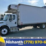 2015 Freightliner M2 106 26 FT Box + Carrier Reefer