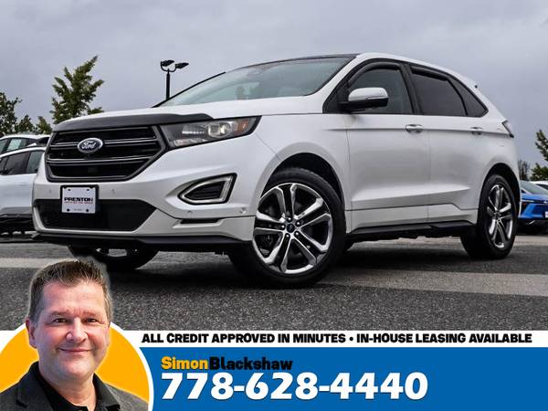 2015 Ford Edge Sport AWD SUV for $0 Build Credit,