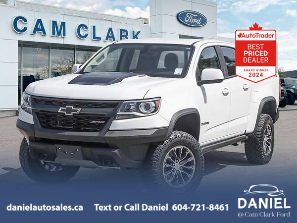 2018 Chevrolet Colorado ZR2 4x4 Diesel for $0 Build Credit,