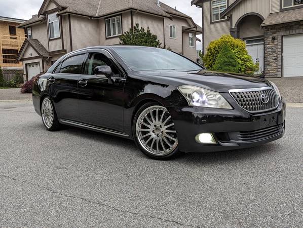 2009 Toyota Crown Majesta JDM RHD 104KMs for $0 Build