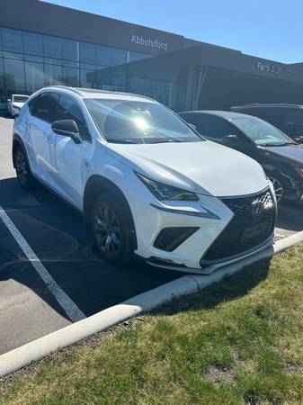 2021 Lexus NX300 AWD with Red Leather Trim for $0