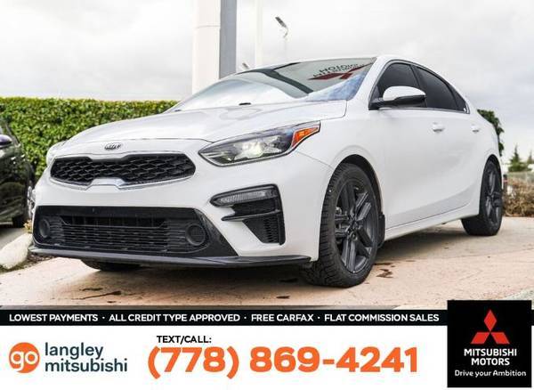 2021 Kia Forte EX IVT for $0 Build Credit, Poor