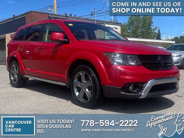 2018 Dodge Journey Crossroad 3.6L V6 AWD with Leather Seats