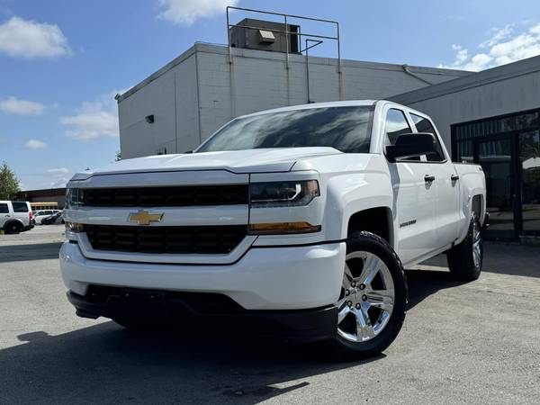 2018 Silverado 1500 4X4 Crew Cab 143.5 Custom for $0