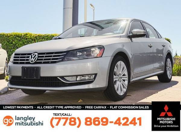 2014 Volkswagen Passat Comfortline Manual for $0 Build Credit, Poor