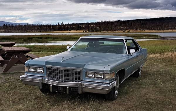 1976 Cadillac Sedan DeVille D'Elegance for $0 Build Credit, Poor