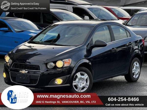 2015 Chevrolet Sonic LT Auto for $0 Build Credit, Poor