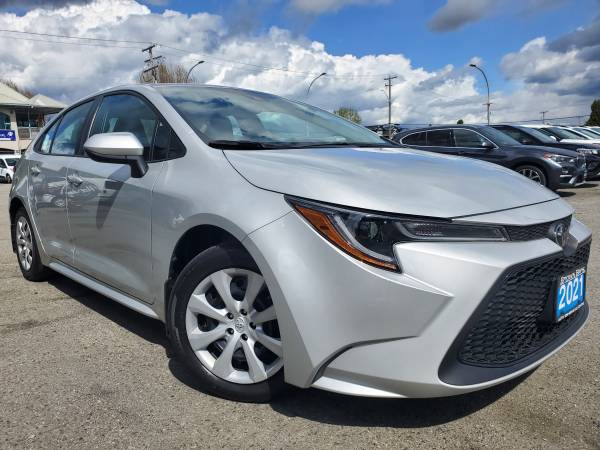 2021 Toyota Corolla LE Automatic for $0 Build Credit, Poor