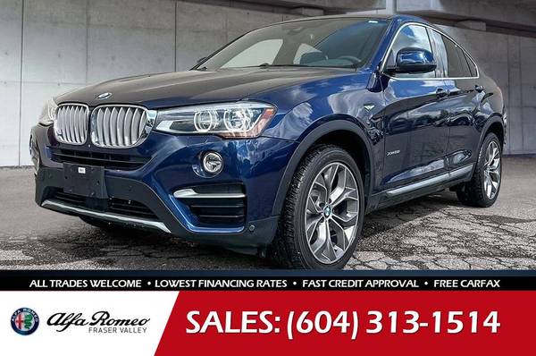 2016 BMW X4 xDrive28i AWD for $0 Build Credit, Poor