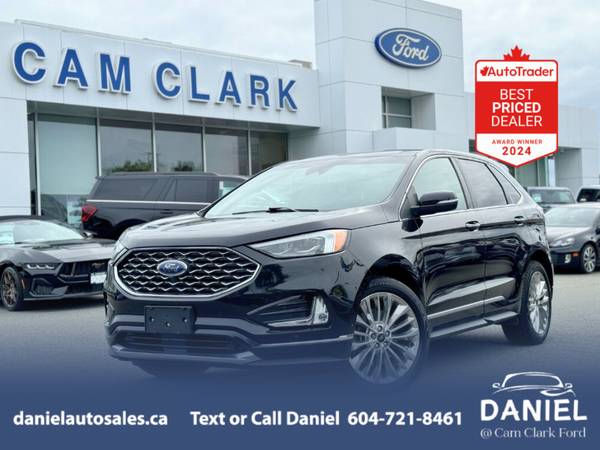 2020 Ford Edge Titanium AWD 301A for $0 Build Credit,