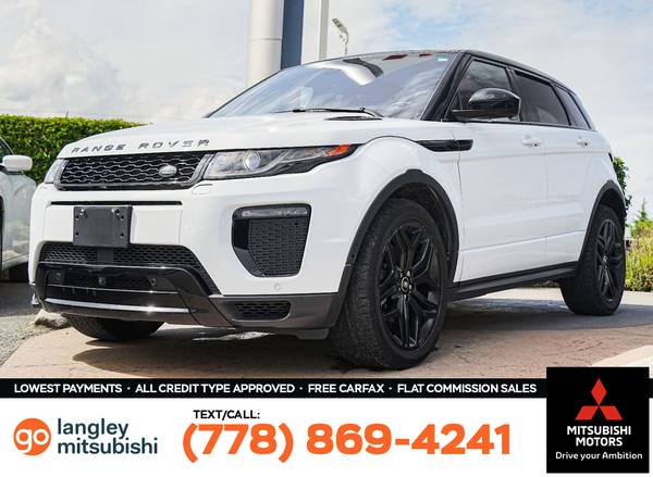 2019 Land Rover Range Rover Evoque HSE for $0 Build