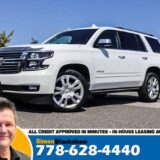 2017 Chevrolet Tahoe Premier 4x4 for $0 Build Credit, Poor