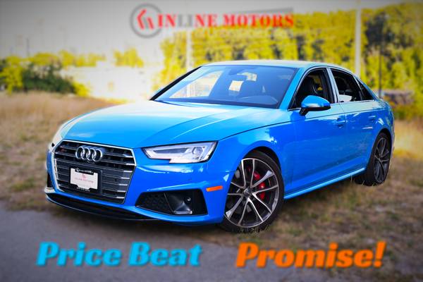 2019 Audi S4 Technik AWD for $0 Build Credit, Poor