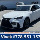 2020 Lexus IS Sedan BC Unit, Heated Wheel, Sunroof for