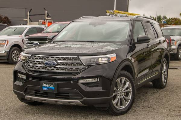 2021 Ford Explorer Limited - Black for $0 Build Credit,