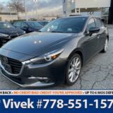 2017 Mazda3 Sedan: Keyless Start, Heated Wheel, BC Unit for