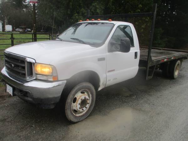 2004 Ford F450 XL Diesel Flat Deck for $0 Build