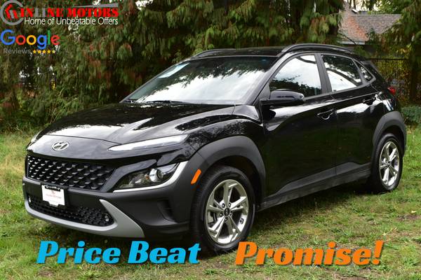 2022 Hyundai Kona SE AWD for $0 Build Credit, Poor