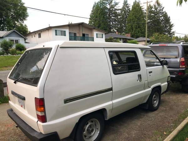 1986 Toyota Van Wanted for $0 Build Credit, Poor Credit,