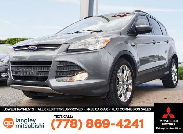 2014 Ford Escape SE 4WD PANOROOF 150W AC OUTLET LOW