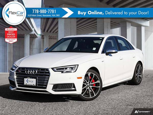 2018 Audi S4 3.0 TFSI Quattro Technik S-Line for $0