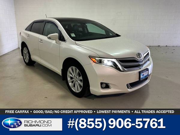 2015 Toyota Venza AWD HTD LEATHER SEATS, NAVIGATION for $0