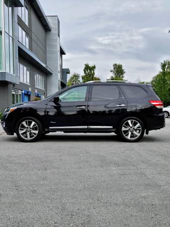 2014 Nissan Pathfinder 4X4 Hybrid for $0 Build Credit, Poor