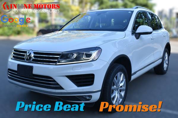 2015 Volkswagen Touareg VR6 Lux for $0 Build Credit, Poor