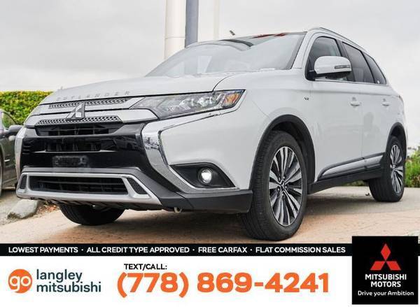 2020 Mitsubishi Outlander GT for $0 Build Credit, Poor Credit,