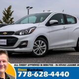 2022 Chevrolet Spark 1LT Hatchback for $0 Build Credit, Poor