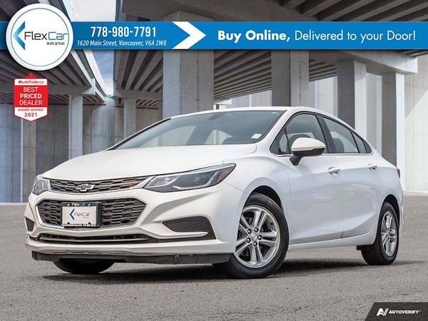 2018 Chevy Cruze LT for $0 Build Credit, Poor Credit,