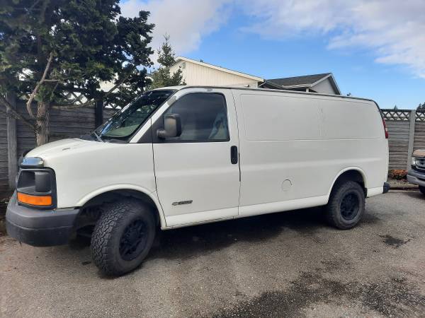 2003 Chevrolet 3500 Express Cargo Van for $0 Build Credit,