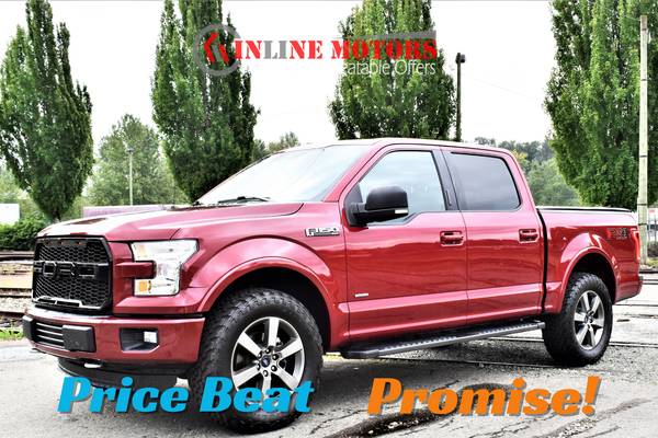 2017 Ford F-150 XLT FX4 for $0 Build Credit, Poor